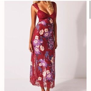 Free People Suddenly Fine Maxi Slip